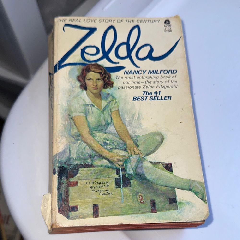Zelda by Nancy‎ Milford - Vintage 1971 Paperback Biography Book